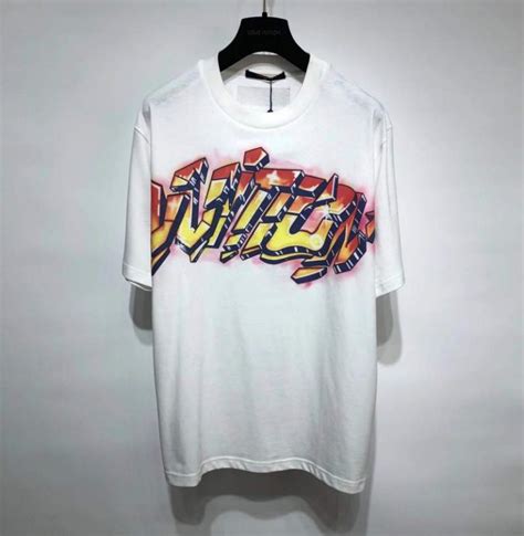 louis vuitton graffiti t shirt replica|louis vuitton cock fighting shirt.